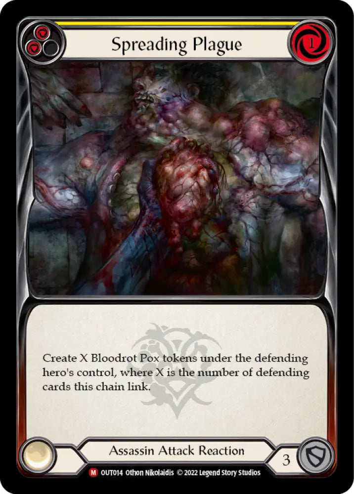 Spreading Plague [Outsiders] - Flesh And Blood Single