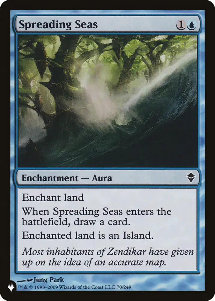 Spreading Seas [The List] - MTG Single