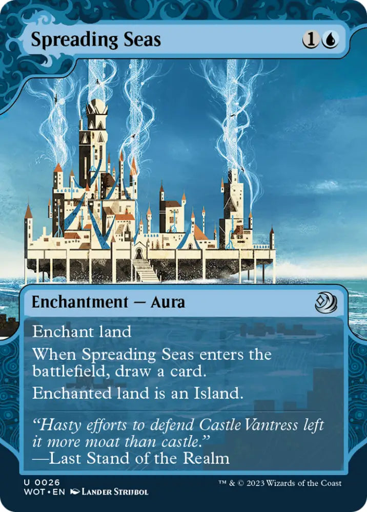 Spreading Seas [Wilds of Eldraine: Enchanting Tales] - MTG Single