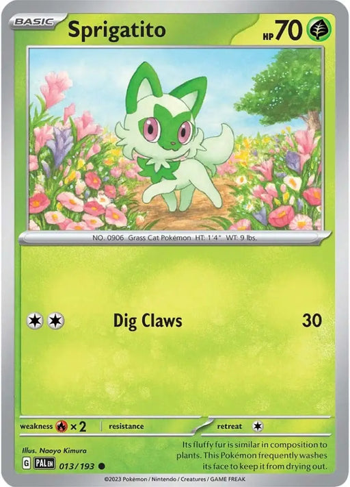 Sprigatito (013/193) [Scarlet & Violet: Paldea Evolved] - Pokemon Single