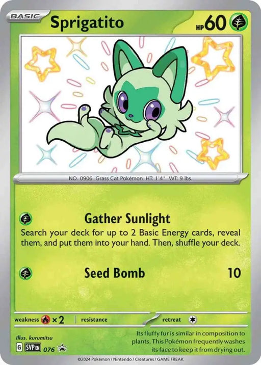Sprigatito (076) [Scarlet & Violet: Black Star Promos] - Pokemon Single