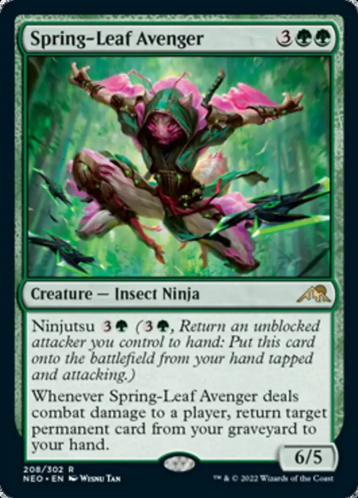 Spring-Leaf Avenger [Kamigawa: Neon Dynasty] - MTG Single
