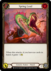 Spring Load (Yellow) [Outsiders] Rainbow Foil - Flesh And Blood Single