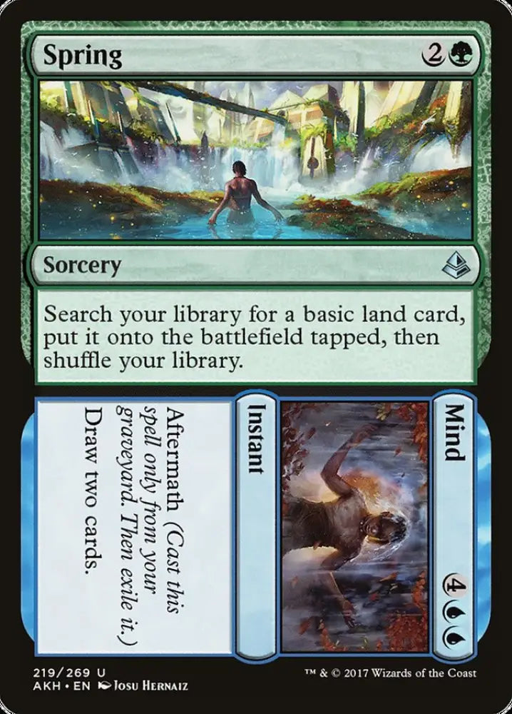 Spring // Mind [Amonkhet] - MTG Single