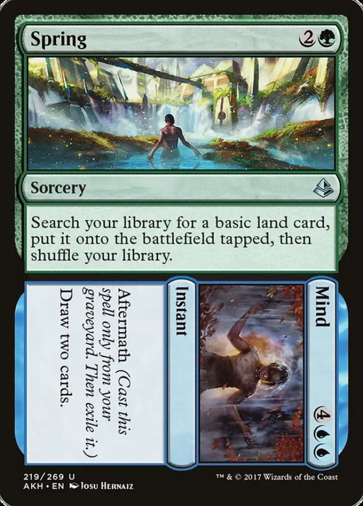 Spring // Mind [Amonkhet] - MTG Single