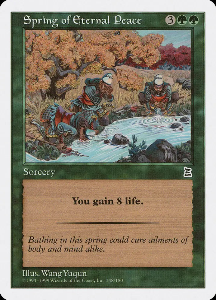Spring of Eternal Peace [Portal Three Kingdoms] - MTG Single