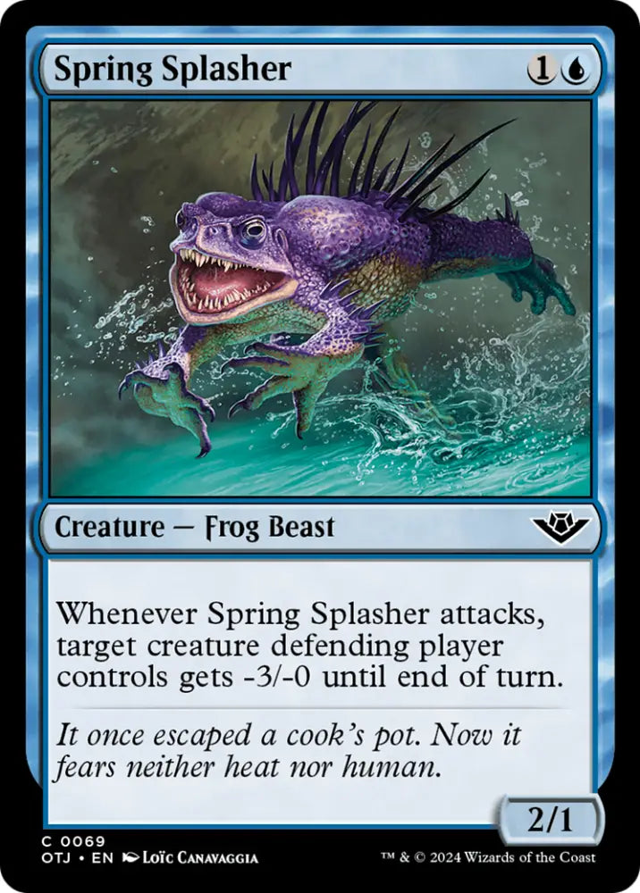 Spring Splasher [Outlaws of Thunder Junction] - MTG Single