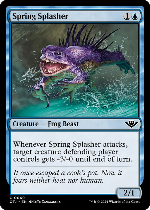 Spring Splasher [Outlaws of Thunder Junction] - MTG Single