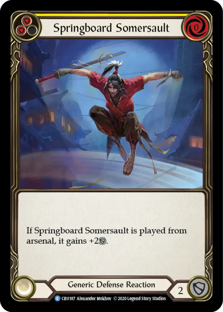 Springboard Somersault [Crucible of War 1st Edition] - Flesh And Blood Single