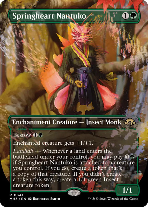 Springheart Nantuko (Borderless) [Modern Horizons 3] - MTG Single