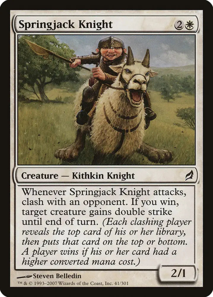 Springjack Knight [Lorwyn] - MTG Single