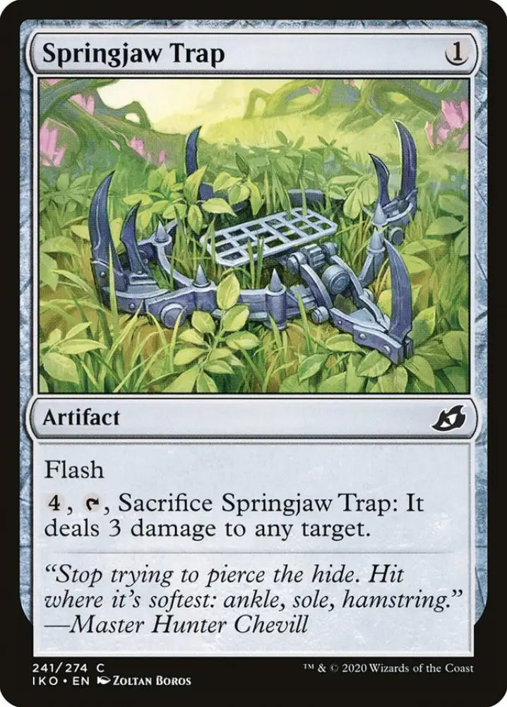 Springjaw Trap [Ikoria: Lair of Behemoths] - MTG Single