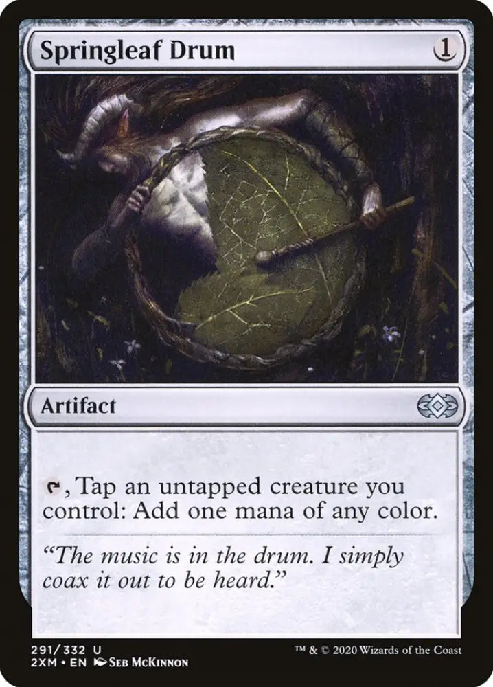Springleaf Drum [Double Masters] - MTG Single