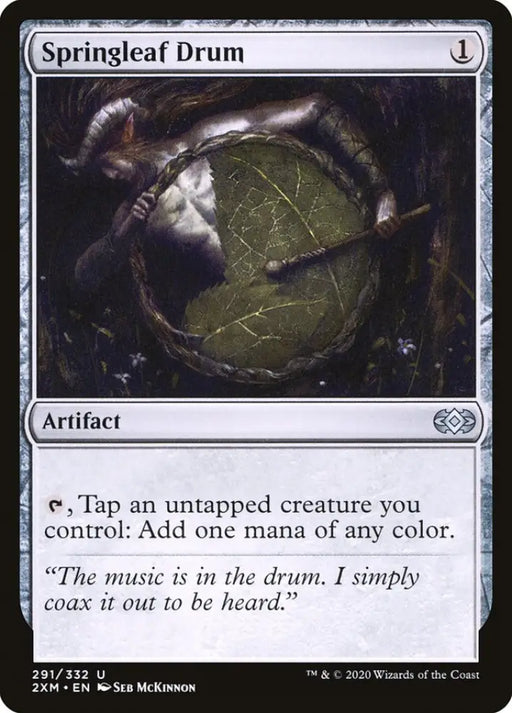 Springleaf Drum [Double Masters] - MTG Single