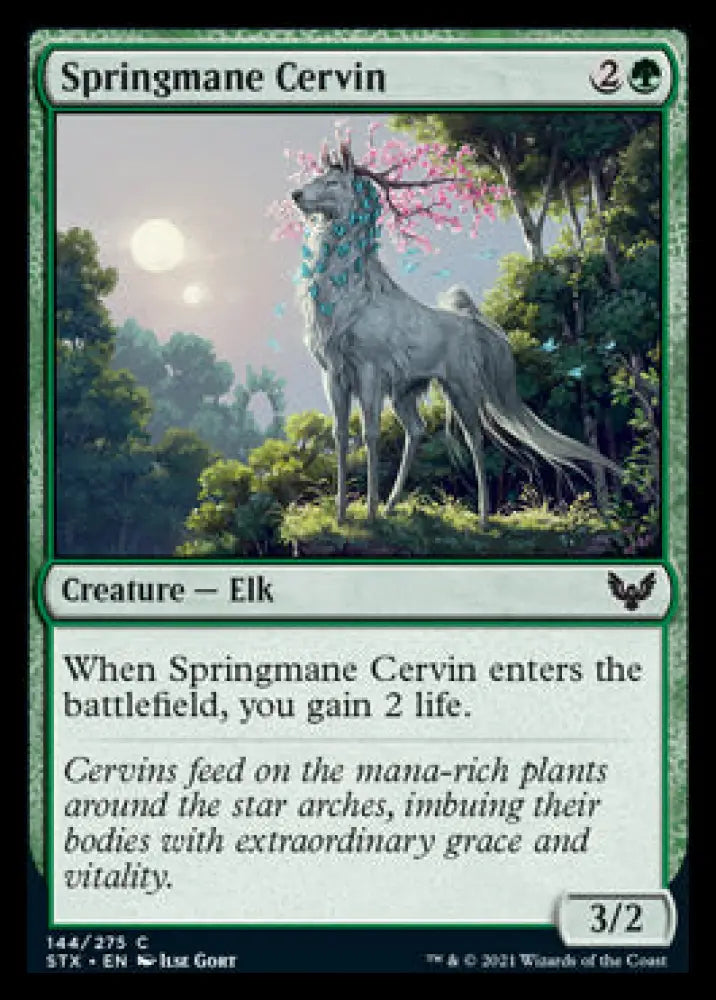 Springmane Cervin [Strixhaven: School of Mages] - MTG Single