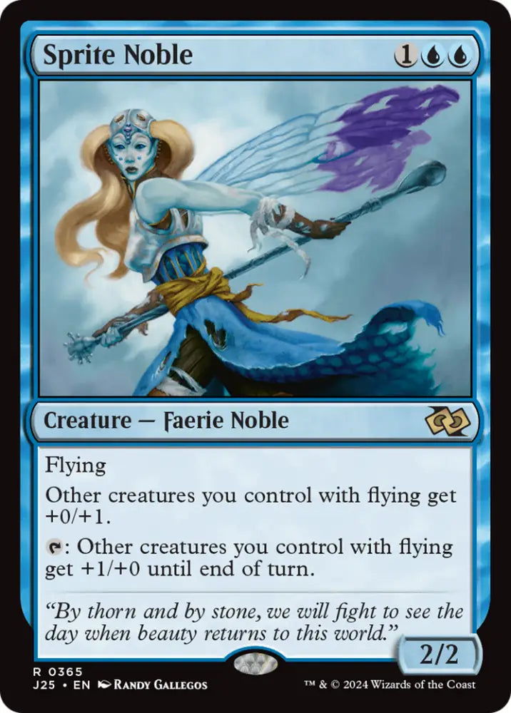 Sprite Noble [Foundations Jumpstart] - MTG Single