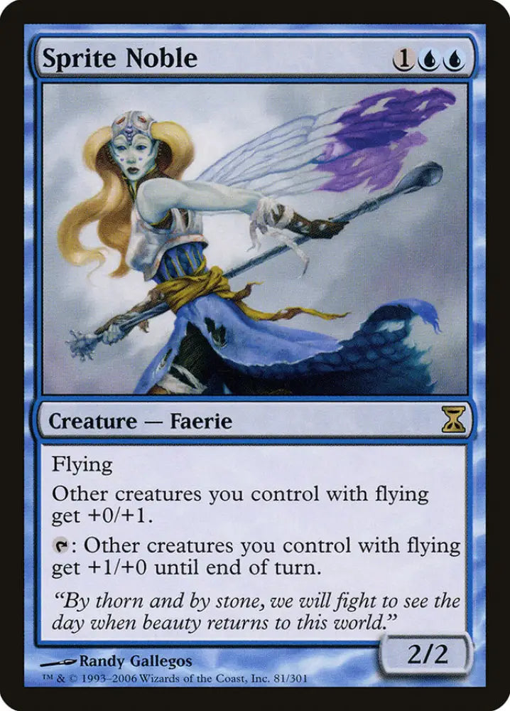 Sprite Noble [Time Spiral] - MTG Single