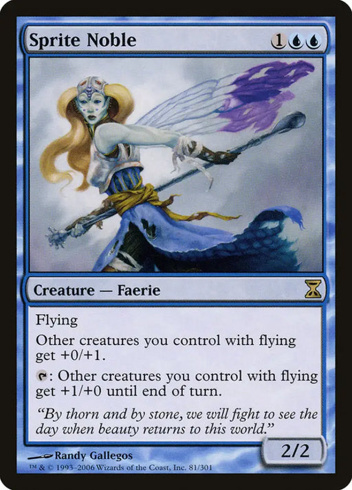 Sprite Noble [Time Spiral] - MTG Single