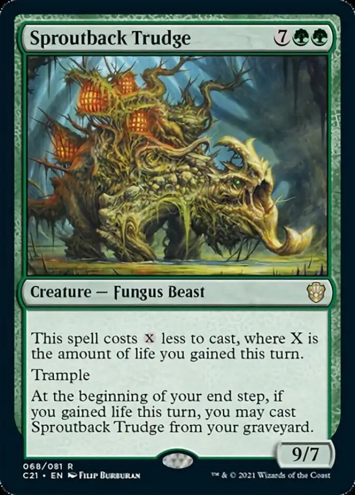 Sproutback Trudge [Commander 2021] - MTG Single