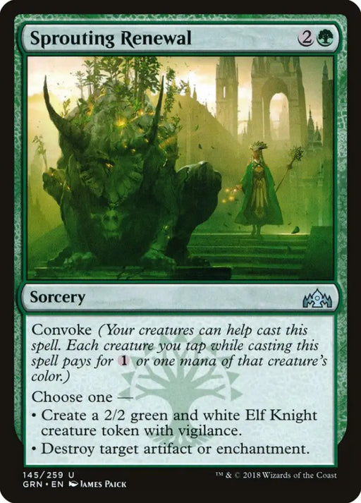 Sprouting Renewal [Guilds of Ravnica] - MTG Single