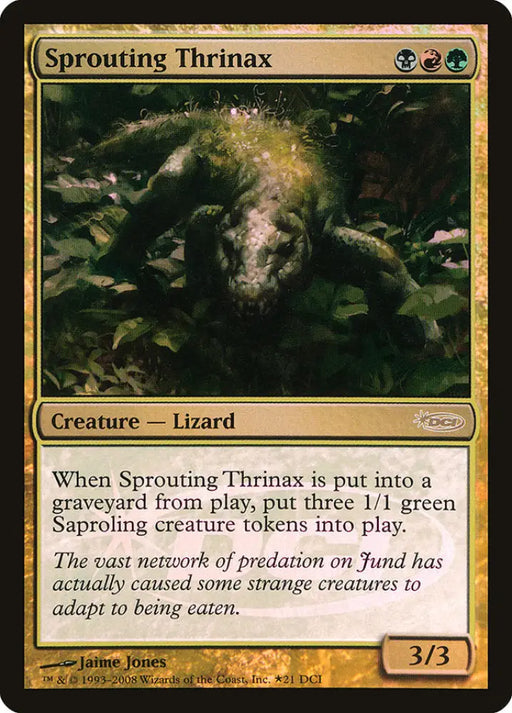 Sprouting Thrinax [Wizards Play Network 2008] - MTG Single