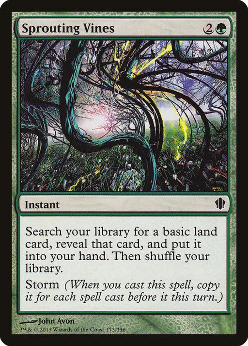 Sprouting Vines [Commander 2013] - MTG Single