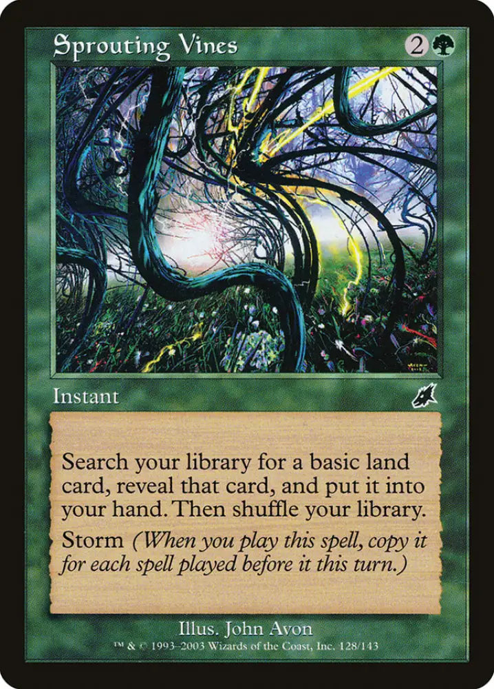 Sprouting Vines [Scourge] - MTG Single