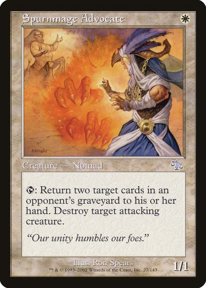 Spurnmage Advocate [Judgment] - MTG Single