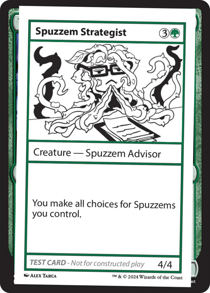 Spuzzem Strategist [Mystery Booster 2 Playtest Cards] - MTG Single