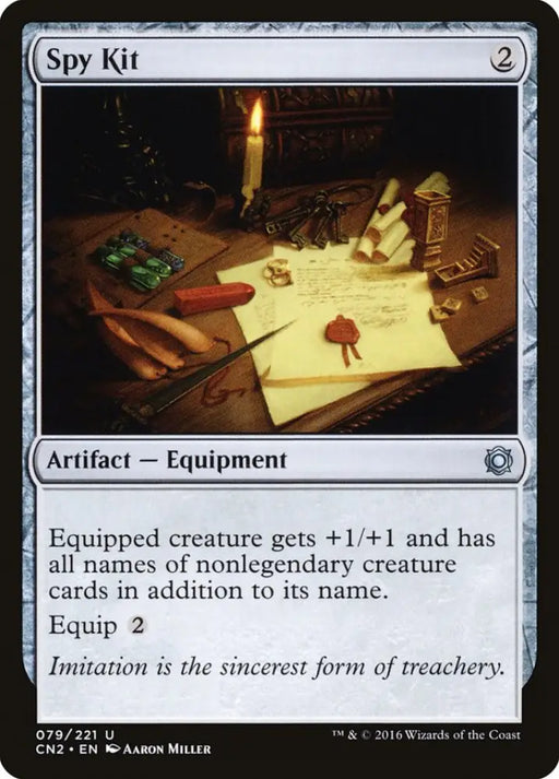 Spy Kit [Conspiracy: Take the Crown] - MTG Single