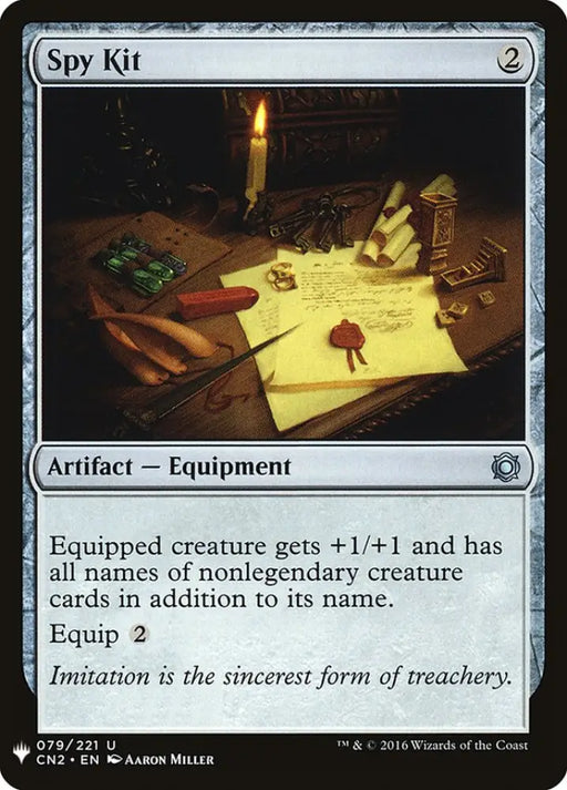Spy Kit [Mystery Booster] - MTG Single