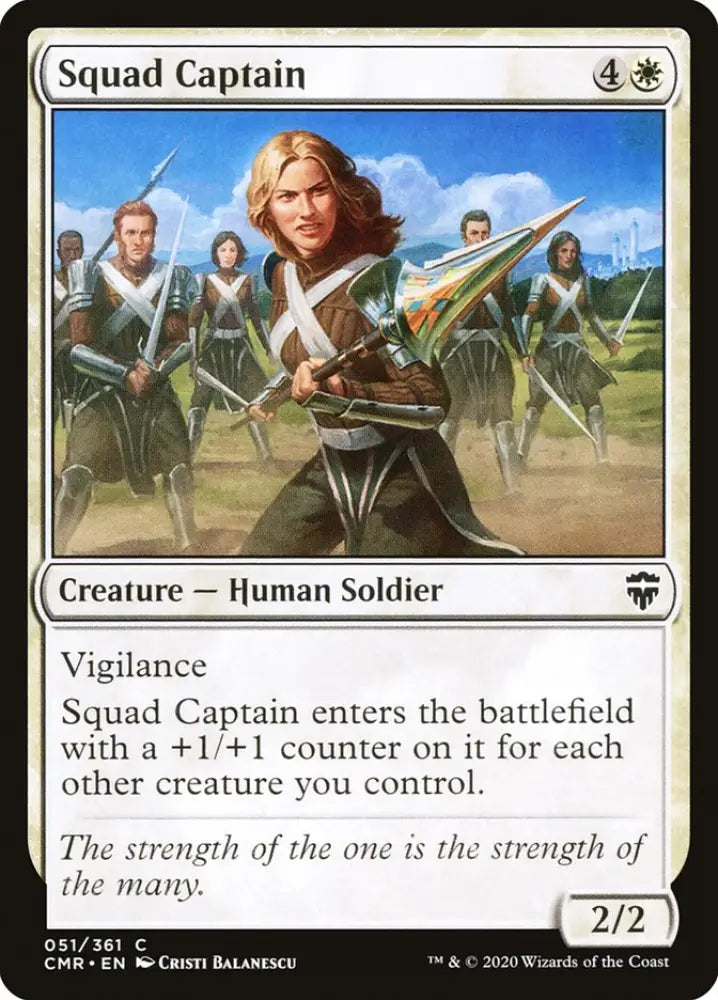 Squad Captain [Commander Legends] - MTG Single