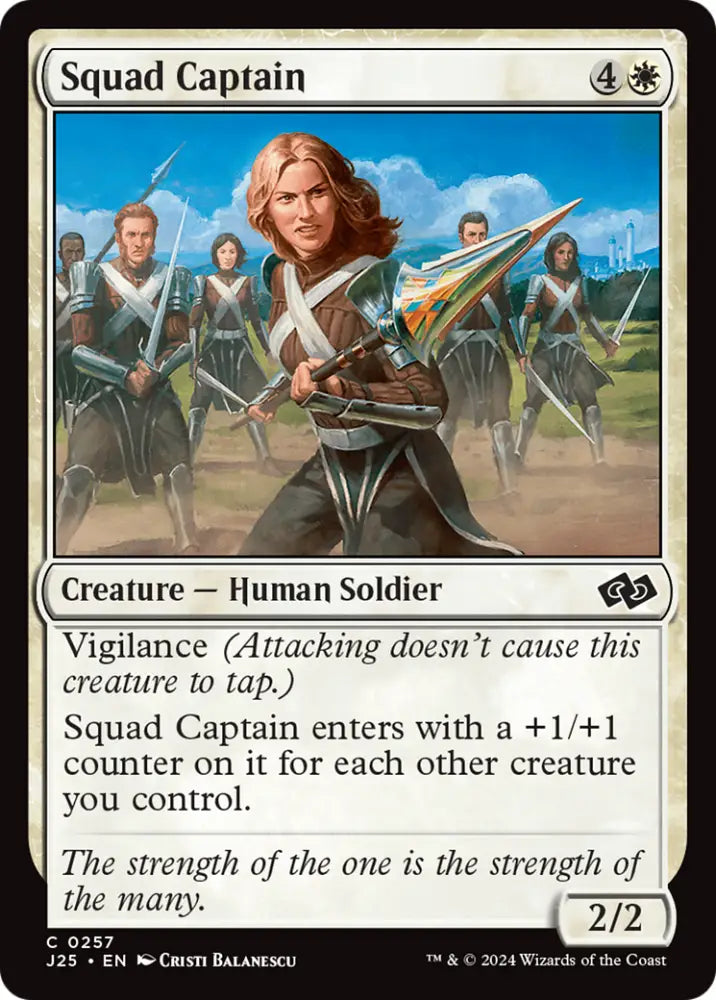 Squad Captain [Foundations Jumpstart] - MTG Single