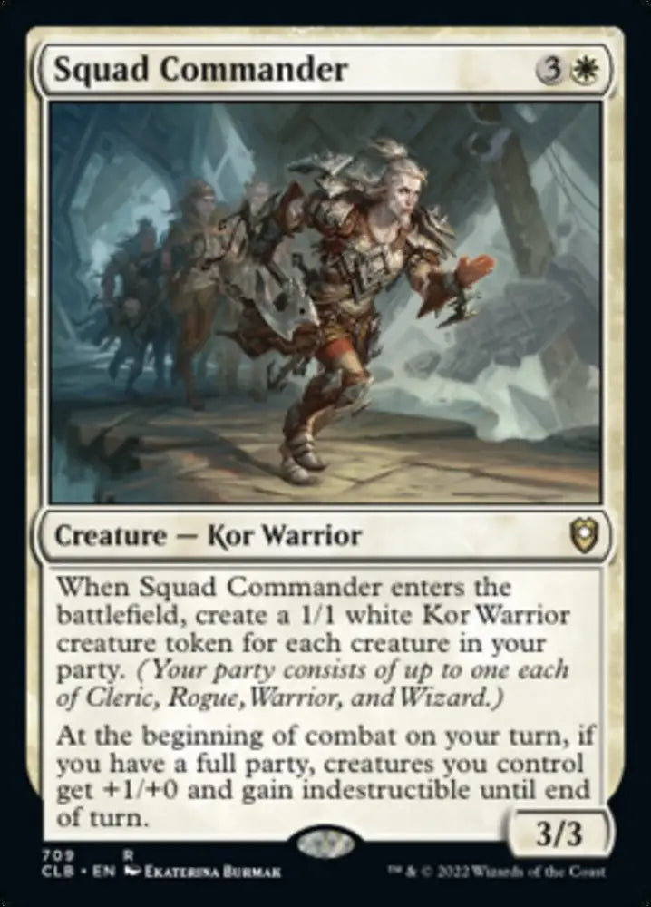 Squad Commander [Commander Legends: Battle for Baldur’s Gate] - MTG Single