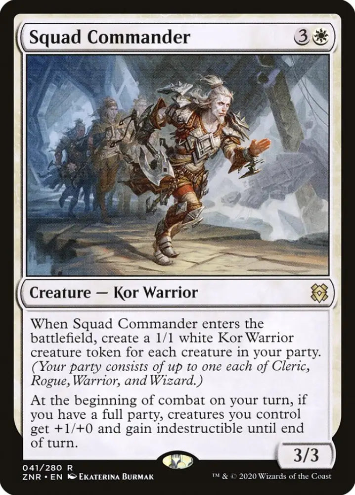 Squad Commander [Zendikar Rising] - MTG Single