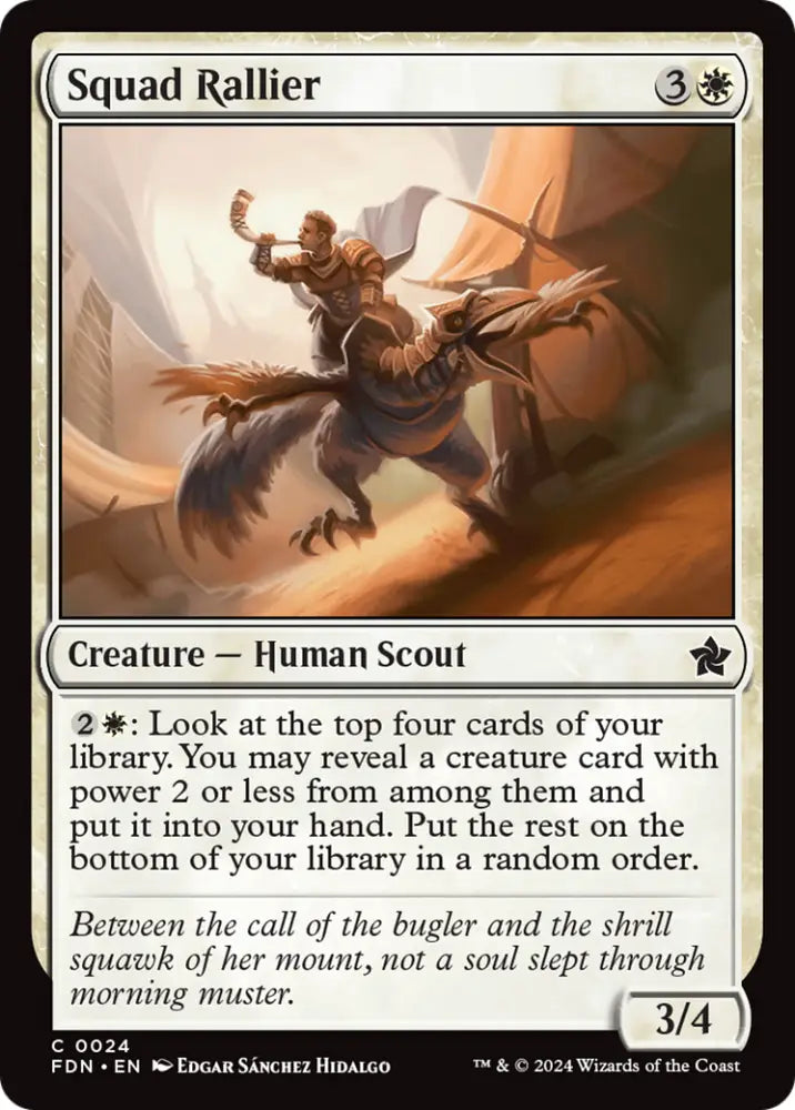 Squad Rallier [Foundations] - MTG Single