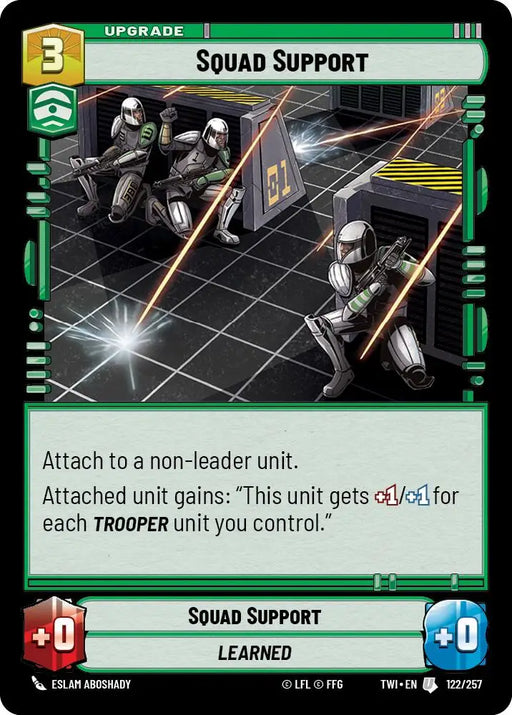 Squad Support (122/257) [Twilight of the Republic] - Star Wars: Unlimited Single