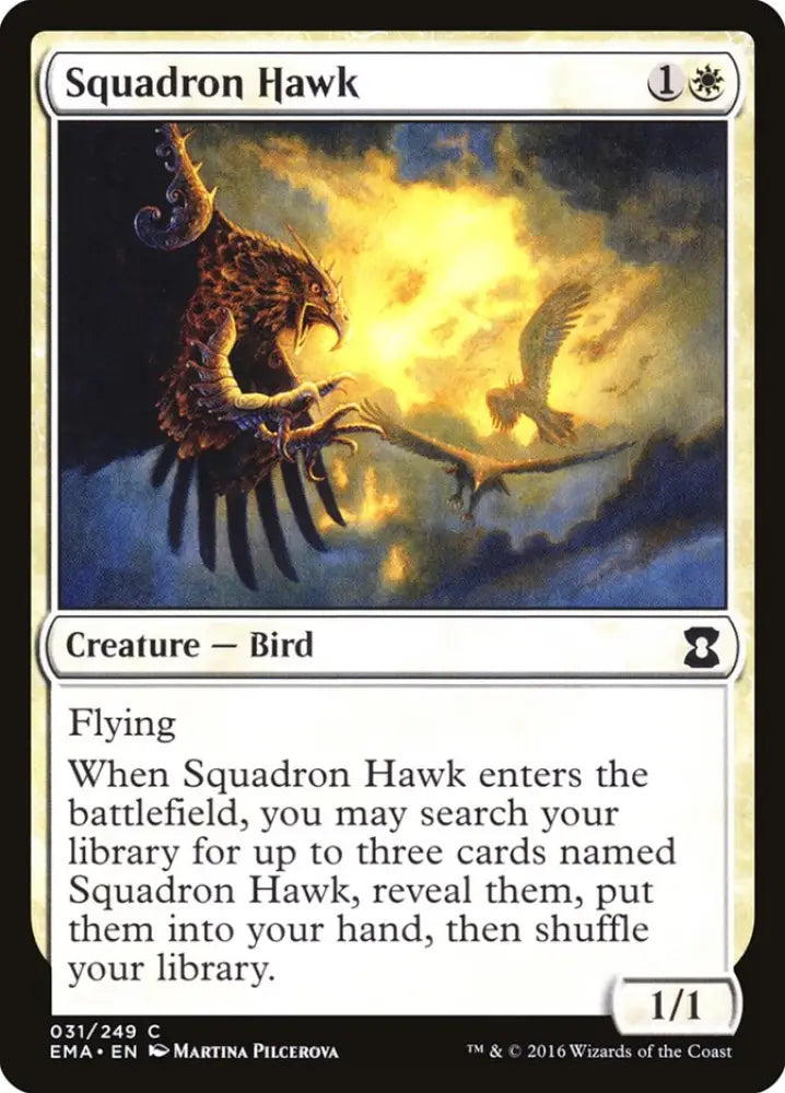 Squadron Hawk [Eternal Masters] - MTG Single