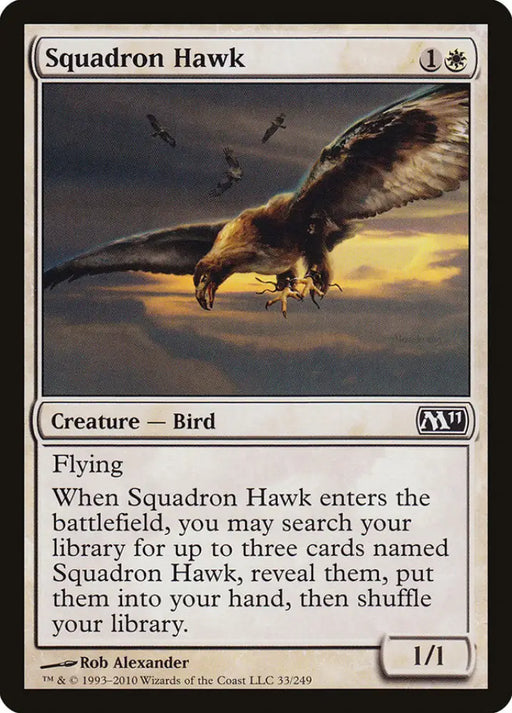 Squadron Hawk [Magic 2011] - MTG Single