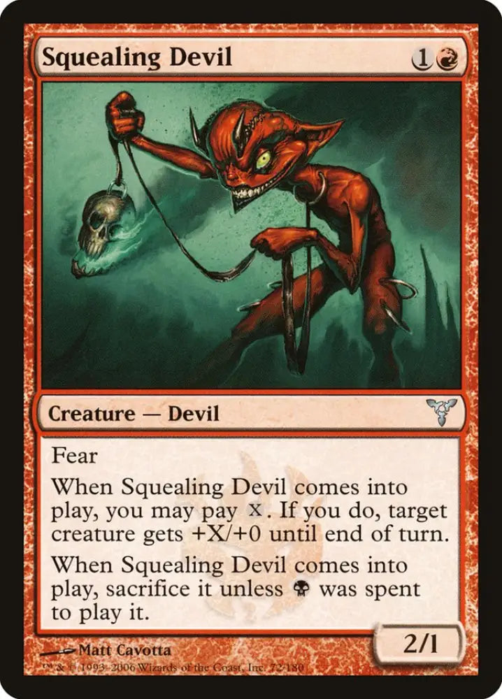 Squealing Devil [Dissension] - MTG Single