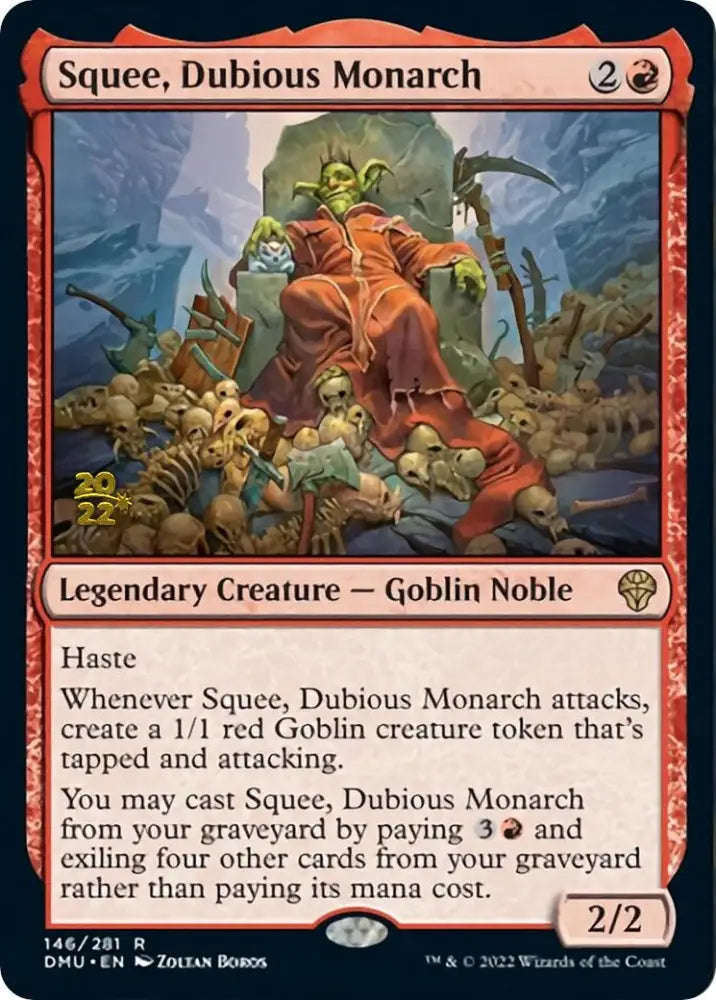 Squee Dubious Monarch [Dominaria United Prerelease Promos] - MTG Single