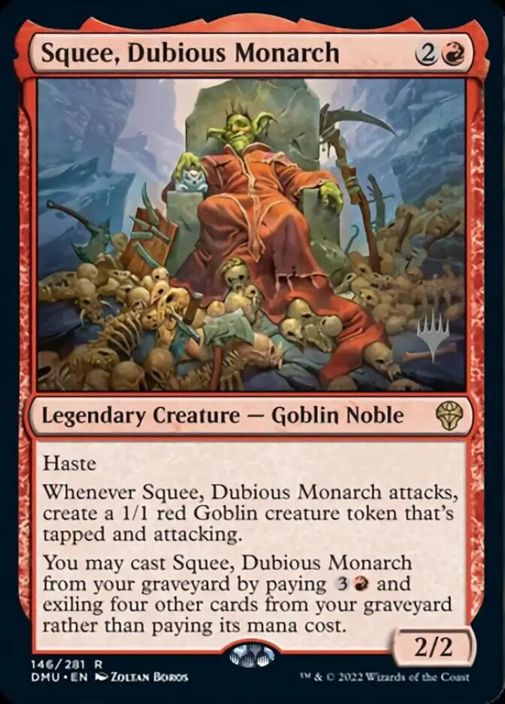 Squee Dubious Monarch (Promo Pack) [Dominaria United Promos] - MTG Single