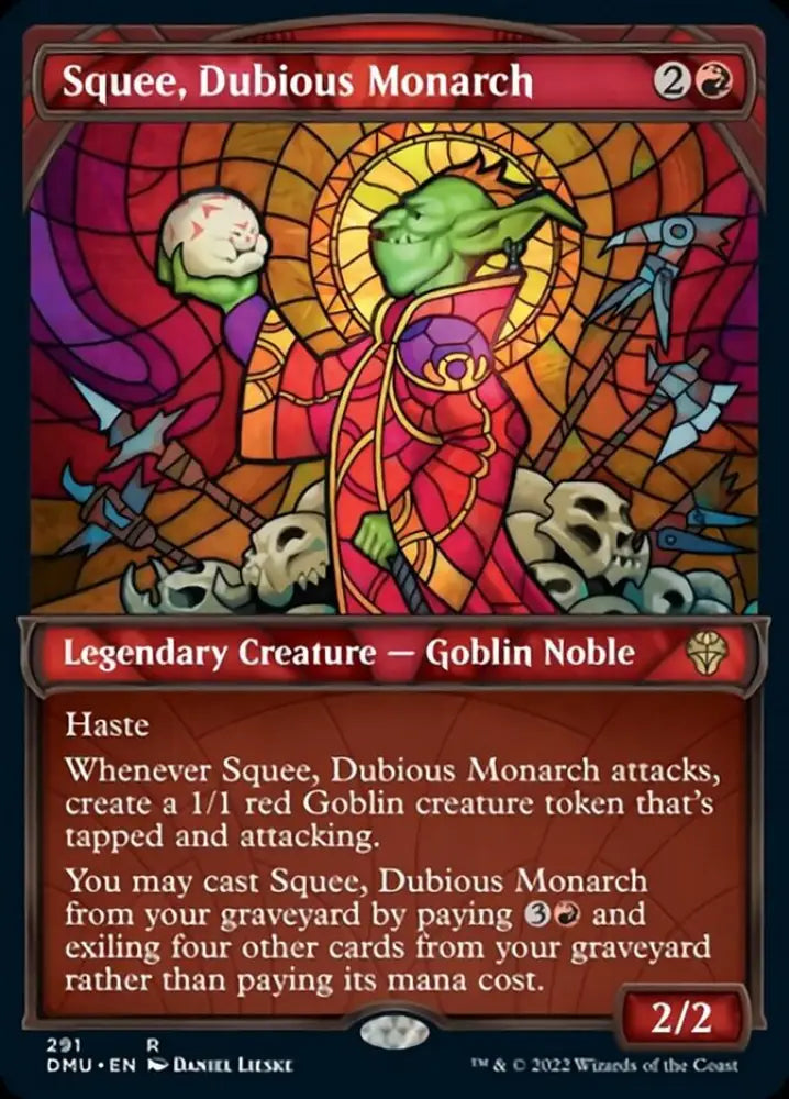 Squee Dubious Monarch (Showcase) [Dominaria United] - MTG Single