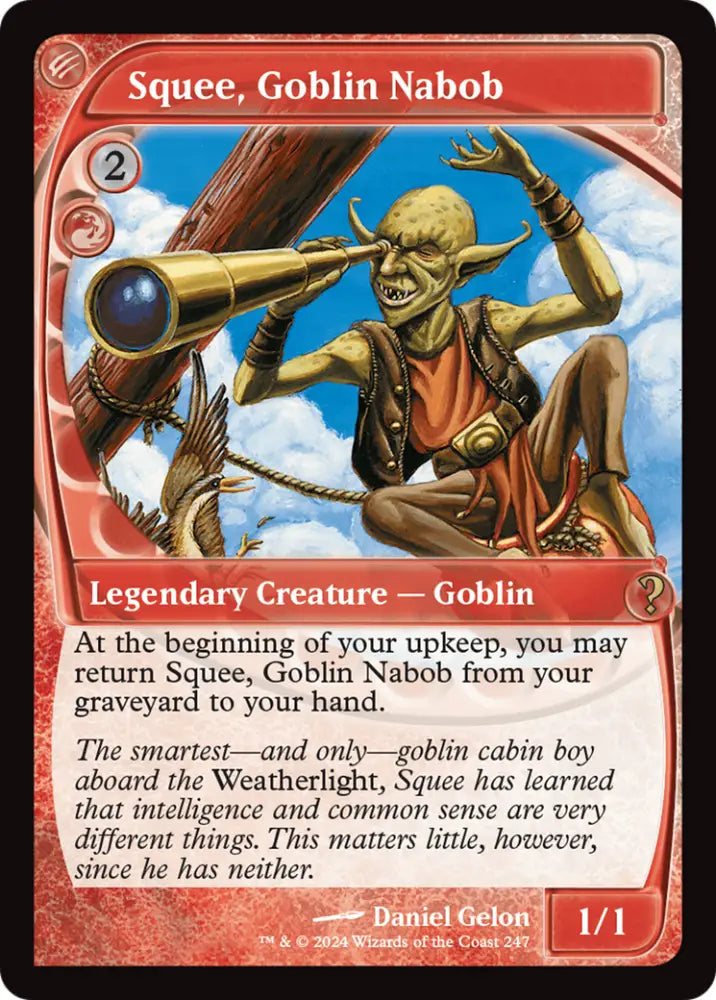 Squee Goblin Nabob (Future Sight) [Mystery Booster 2] - MTG Single