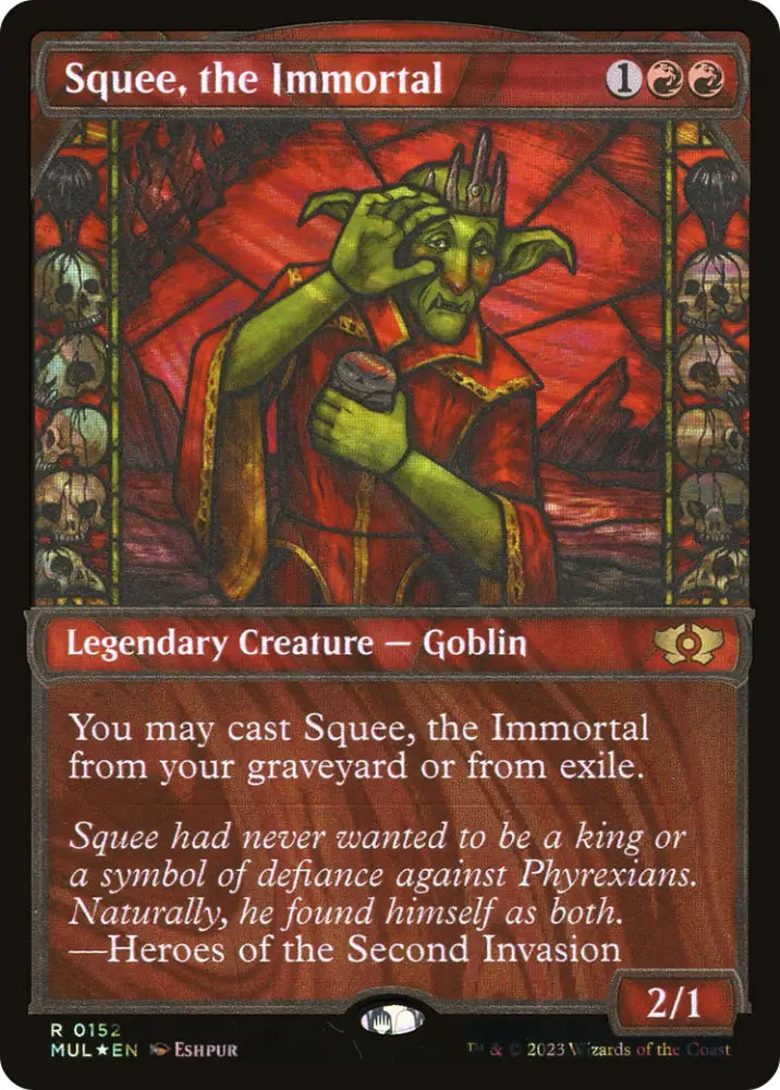 Squee the Immortal (Halo Foil) [Multiverse Legends] - MTG Single