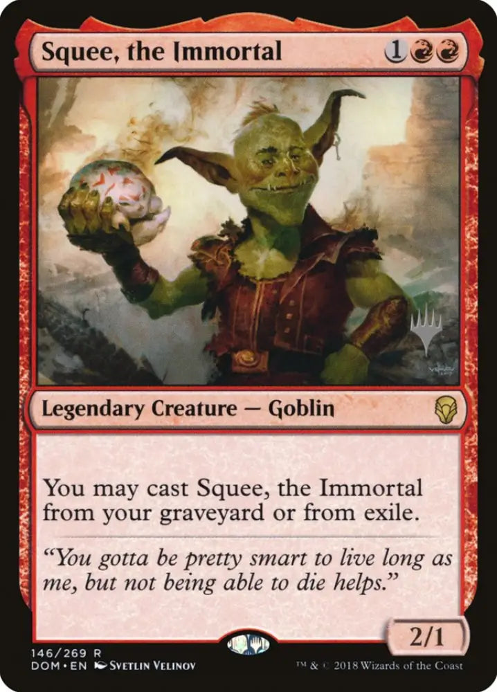 Squee the Immortal (Promo Pack) [Dominaria Promos] - MTG Single