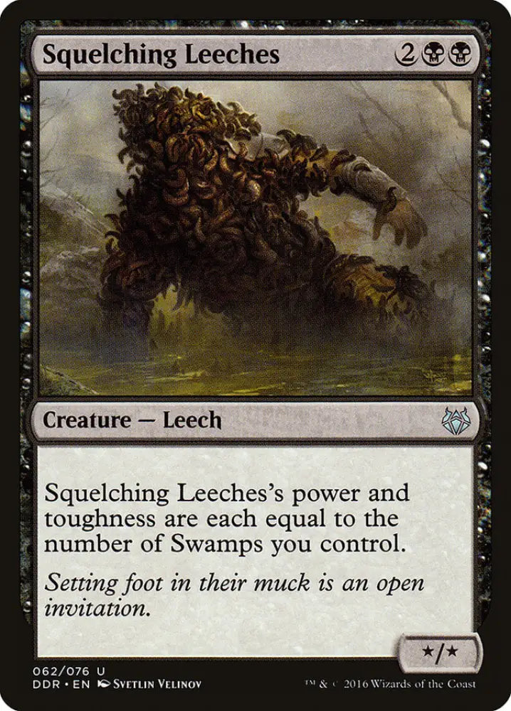 Squelching Leeches [Duel Decks: Nissa vs. Ob Nixilis] - MTG Single