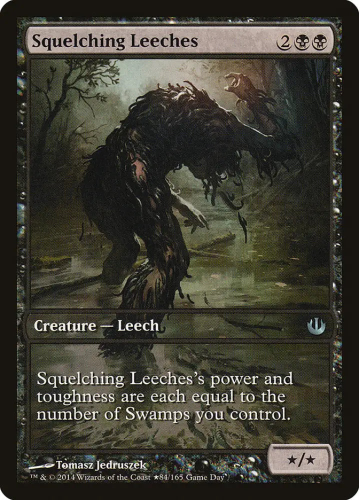 Squelching Leeches (Game Day) [Journey into Nyx Promos] - MTG Single