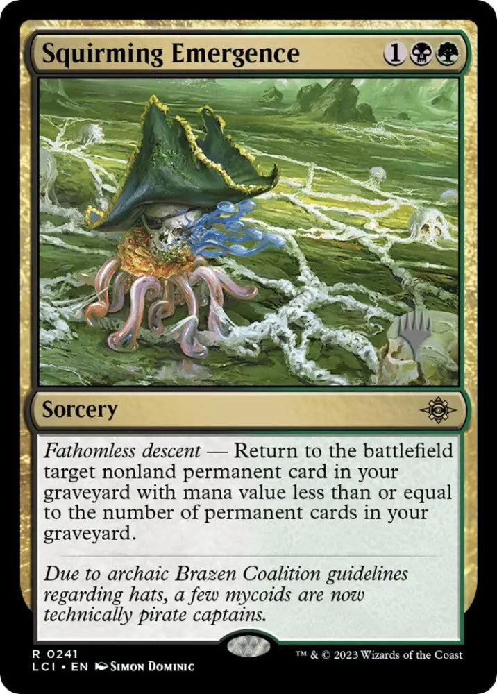 Squirming Emergence (Promo Pack) [The Lost Caverns of Ixalan Promos] - MTG Single