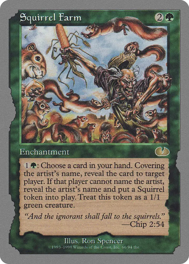 Squirrel Farm [Unglued] - MTG Single